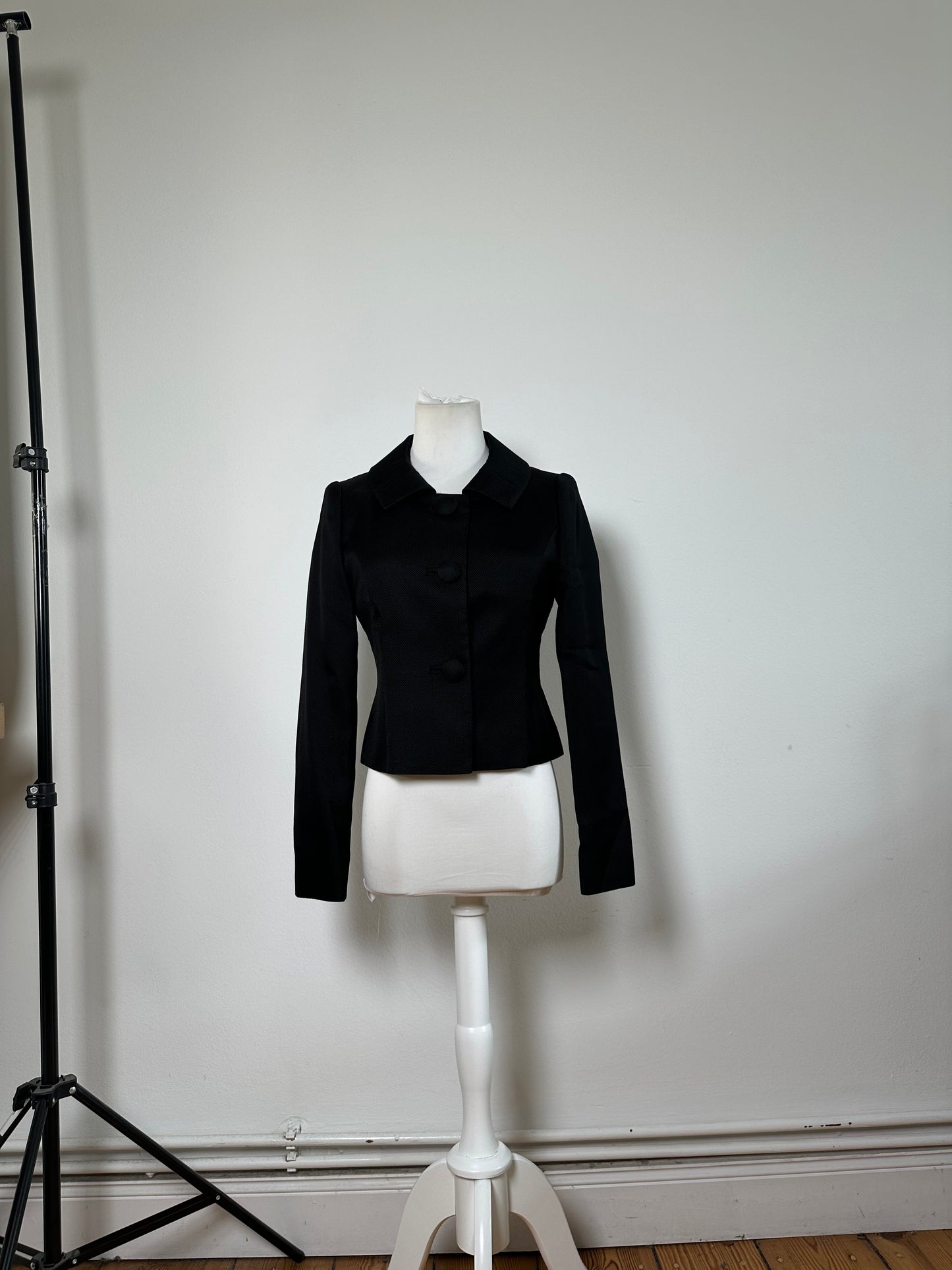 Vintage Chloe Textured Jacket Black S