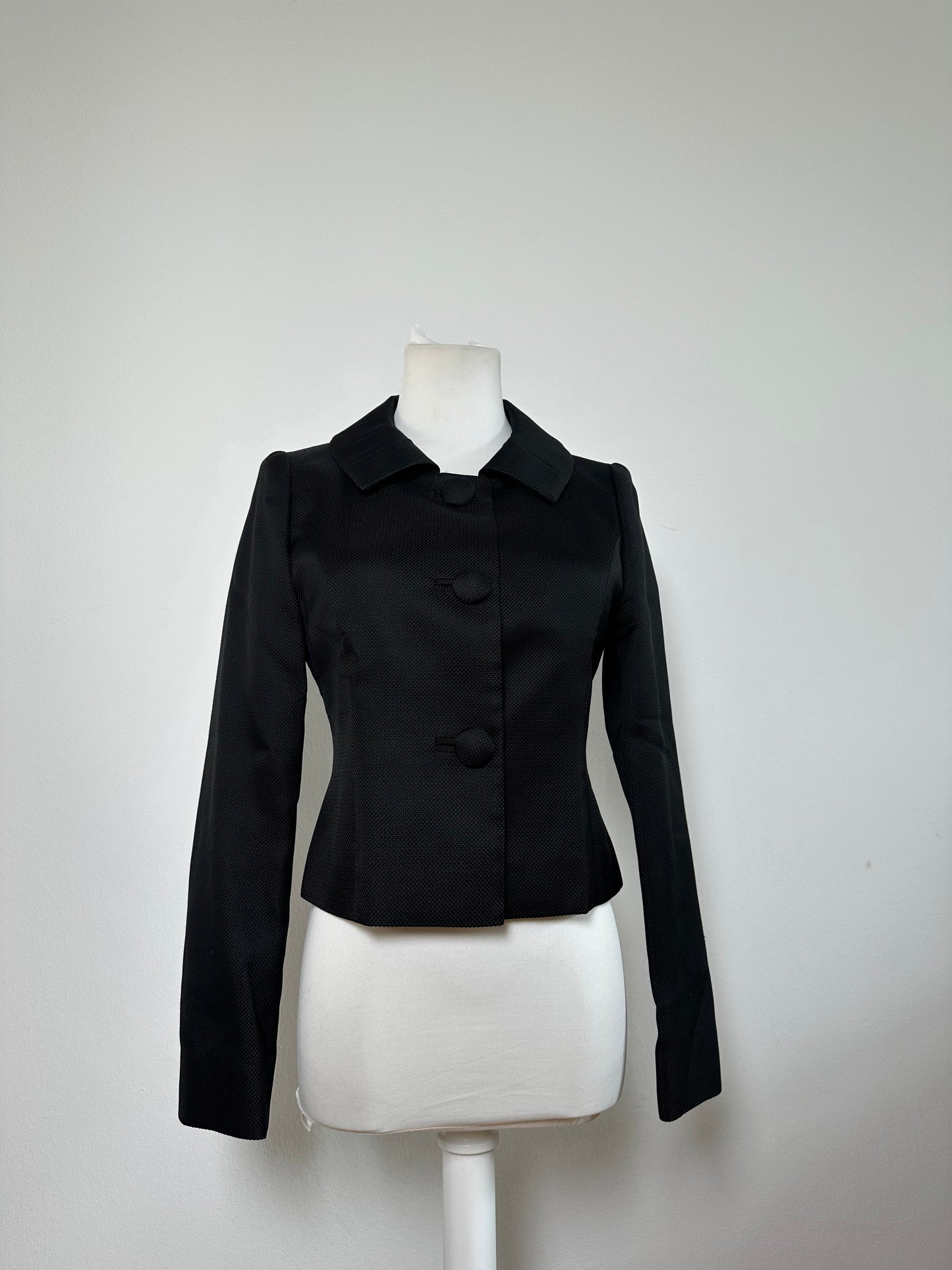 Vintage Chloe Textured Jacket Black S