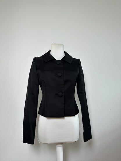 Vintage Chloe Textured Jacket Black S