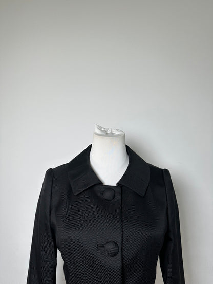 Vintage Chloe Textured Jacket Black S