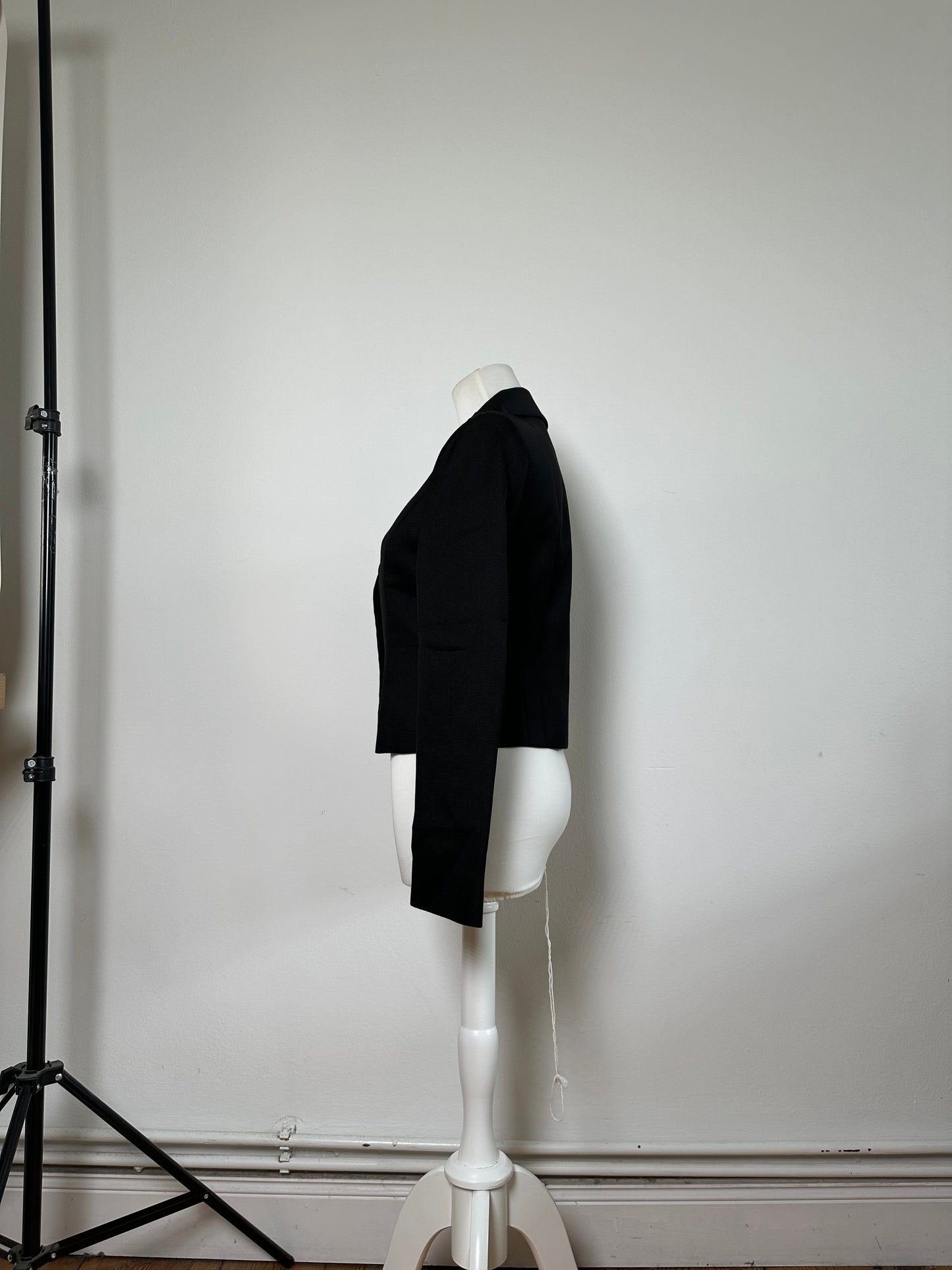 Vintage Chloe Textured Jacket Black S