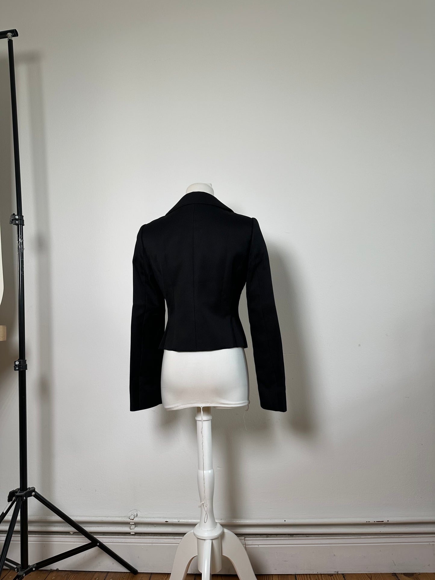 Vintage Chloe Textured Jacket Black S