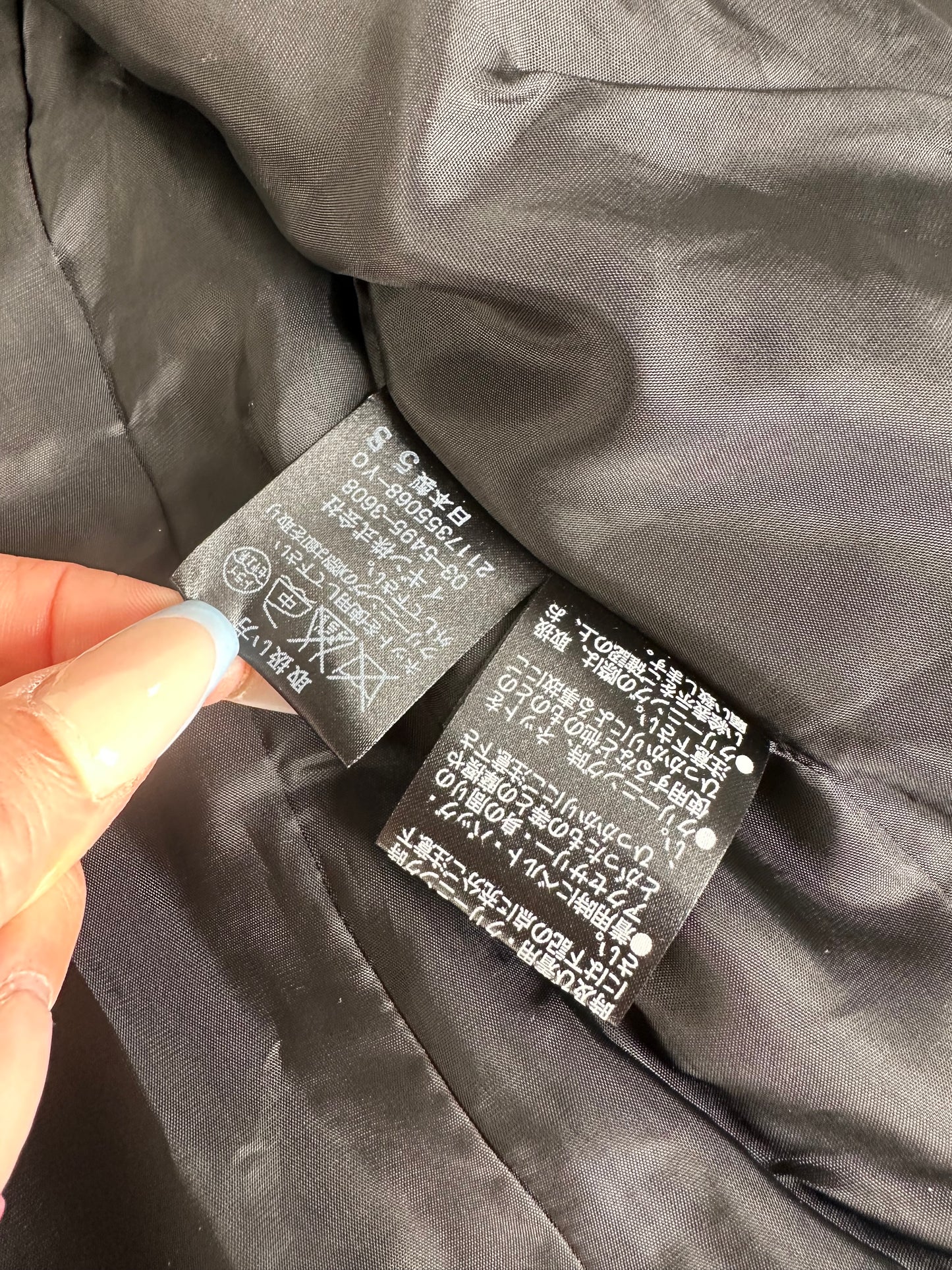 Vintage Chloe Textured Jacket Black S