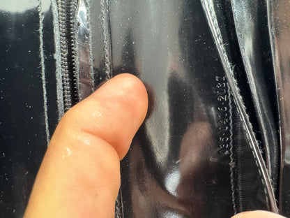 Vintage Gucci Patent Leather Wallet Black