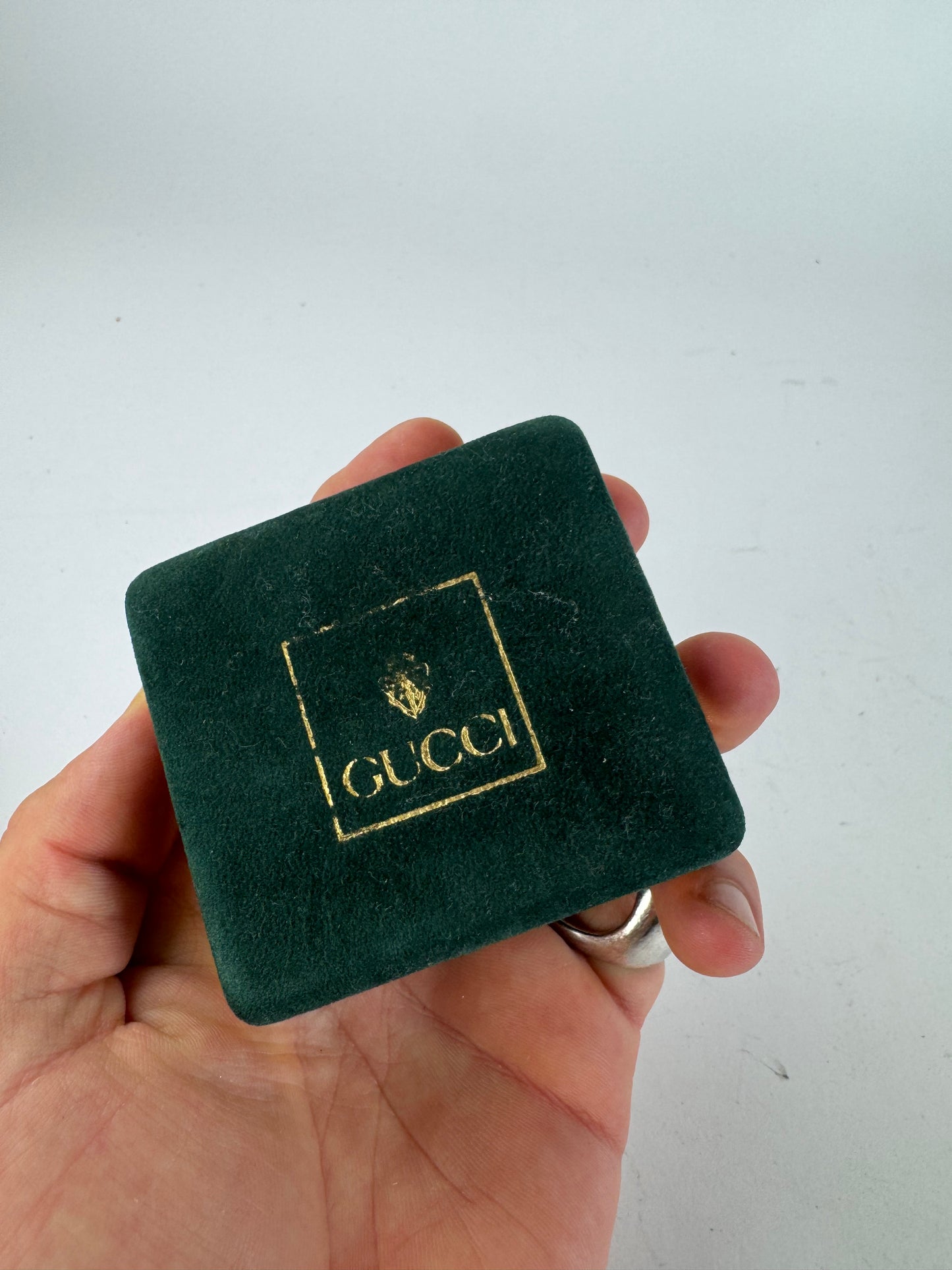 Vintage Gucci Horsebit Tie/Money Clamp Silver Gold