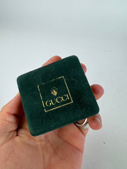 Vintage Gucci Horsebit Tie/Money Clamp Silver Gold