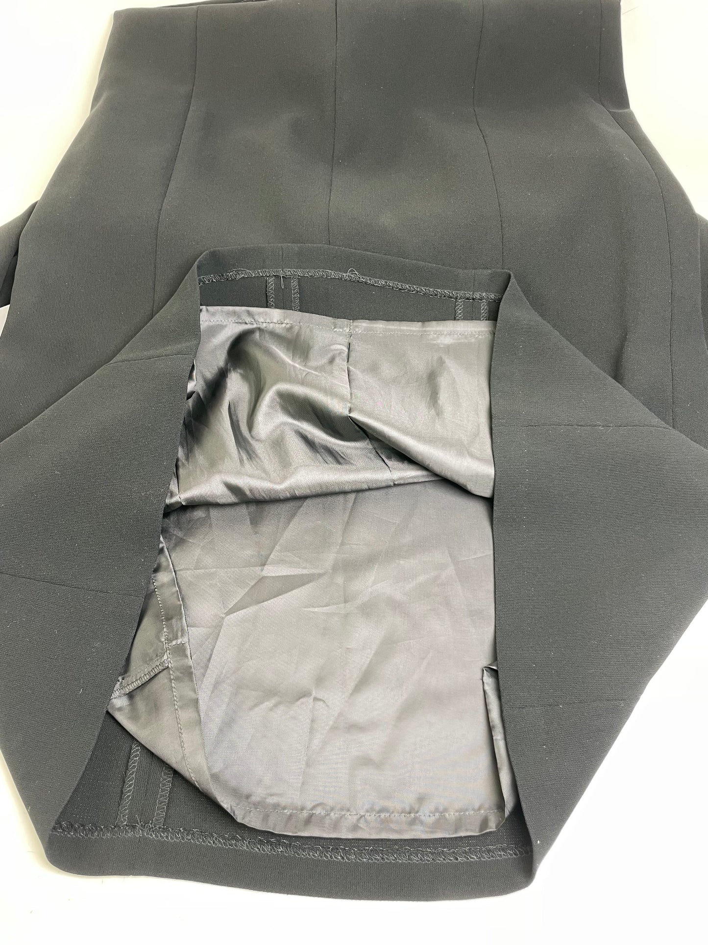Vintage Balenciaga Black Midi Dress France M