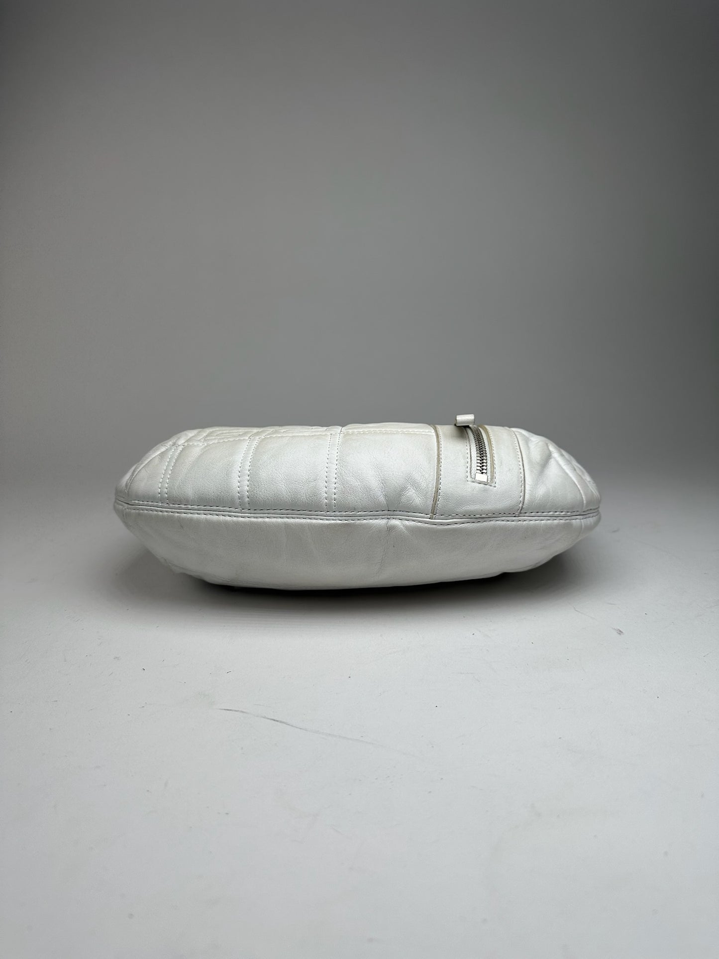 Vintage Givenchy Cotton Leather bag white