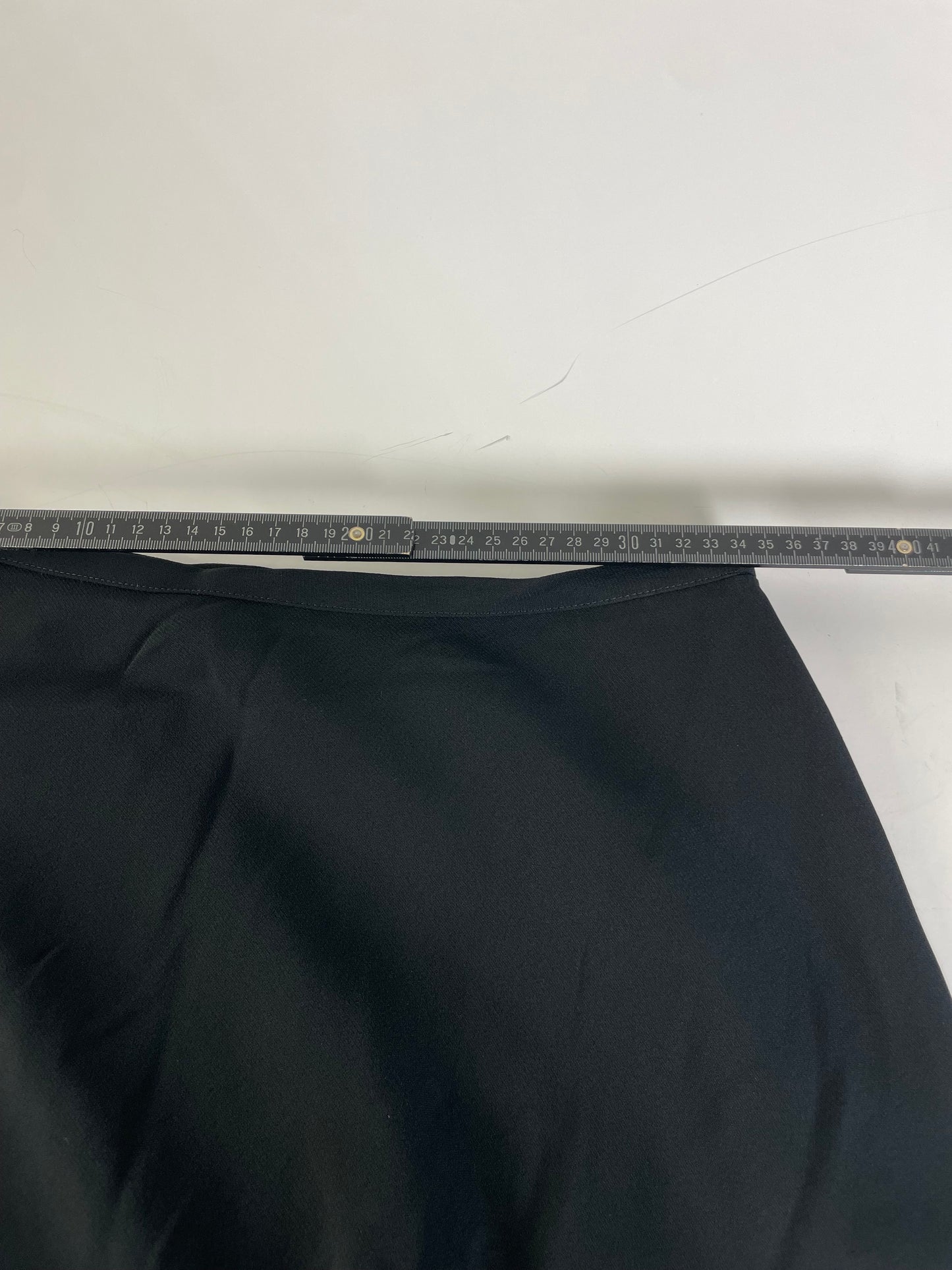 Vintage Gucci Viscose Blend Skirt Black