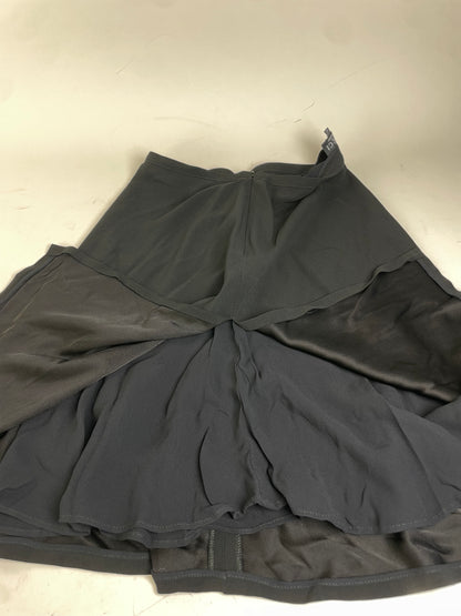 Vintage Gucci Viscose Blend Skirt Black