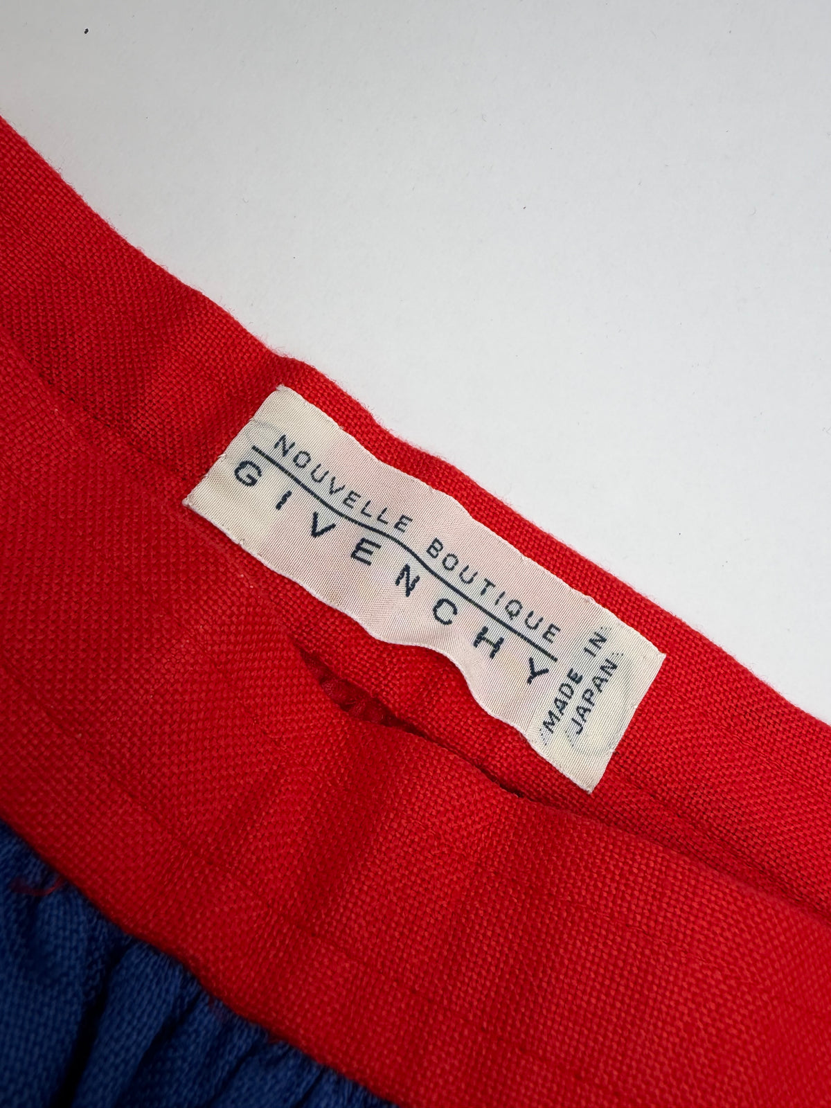 Vintage Givenchy Nouvelle Boutique Pleated Skirt c. Late 1980s Multicolor 10