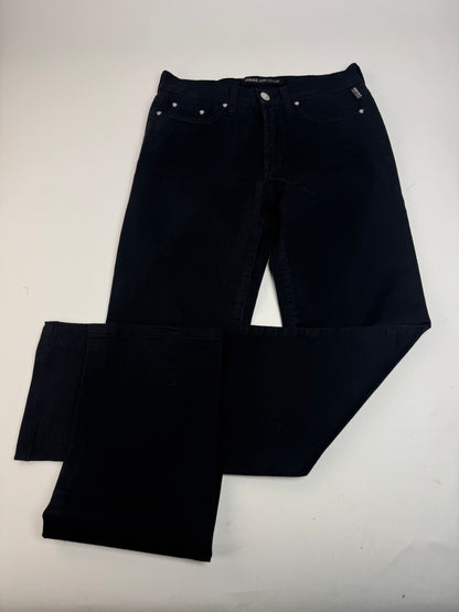 Vintage Versace Canvas Pants Black