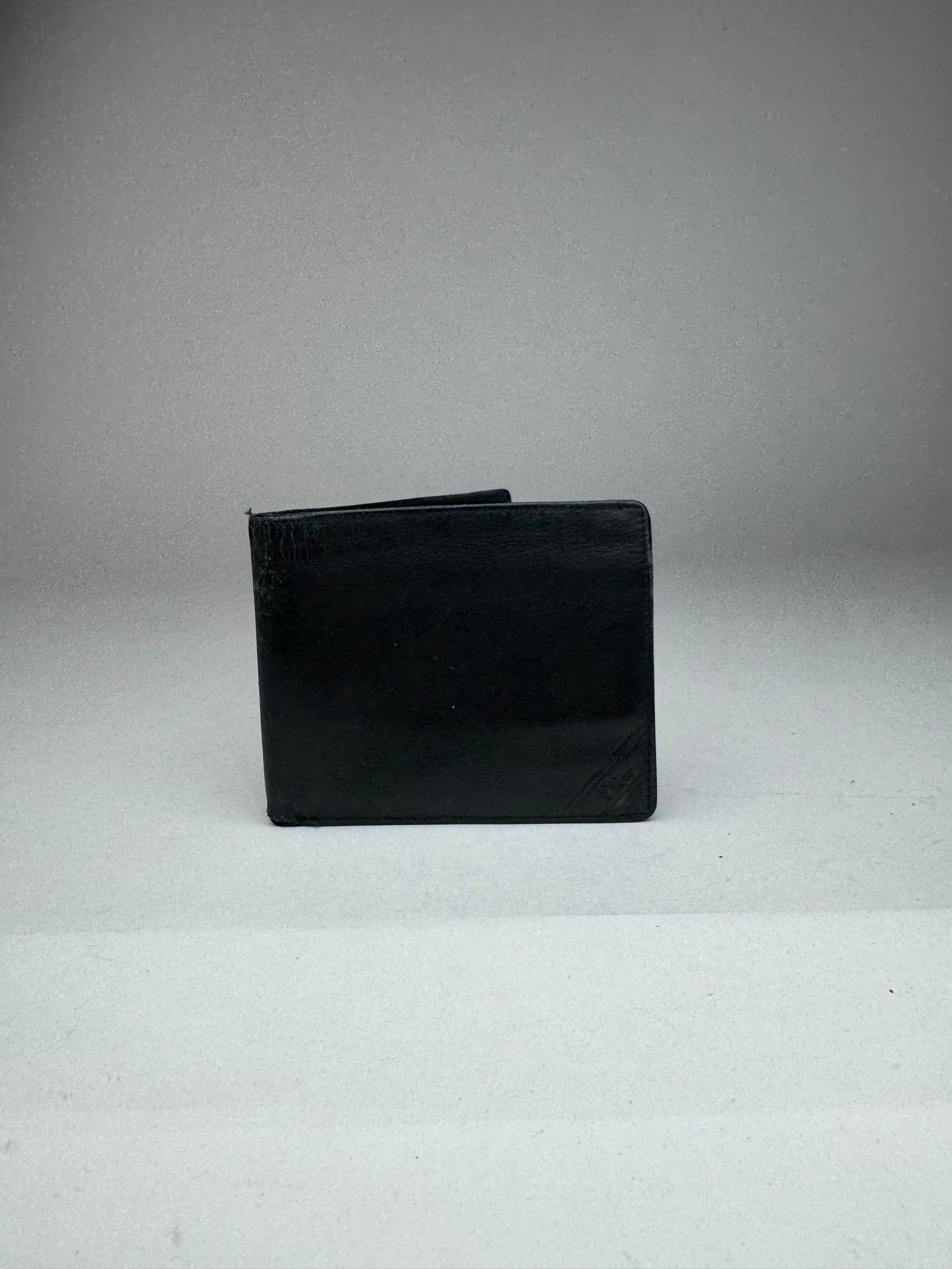 Vintage Leather Wallet Black