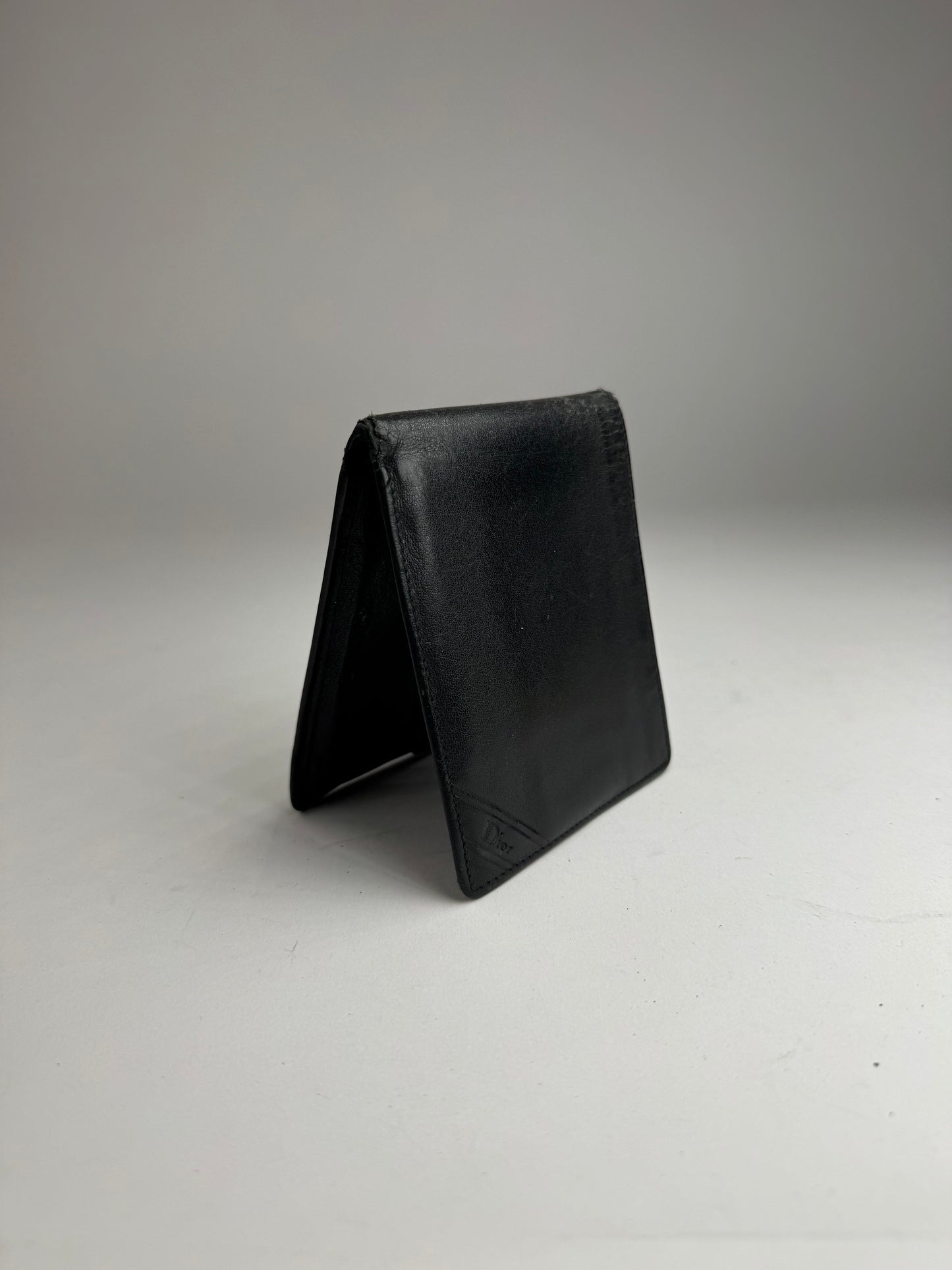 Vintage Leather Wallet Black
