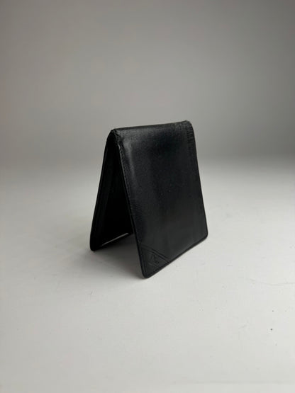 Vintage Leather Wallet Black