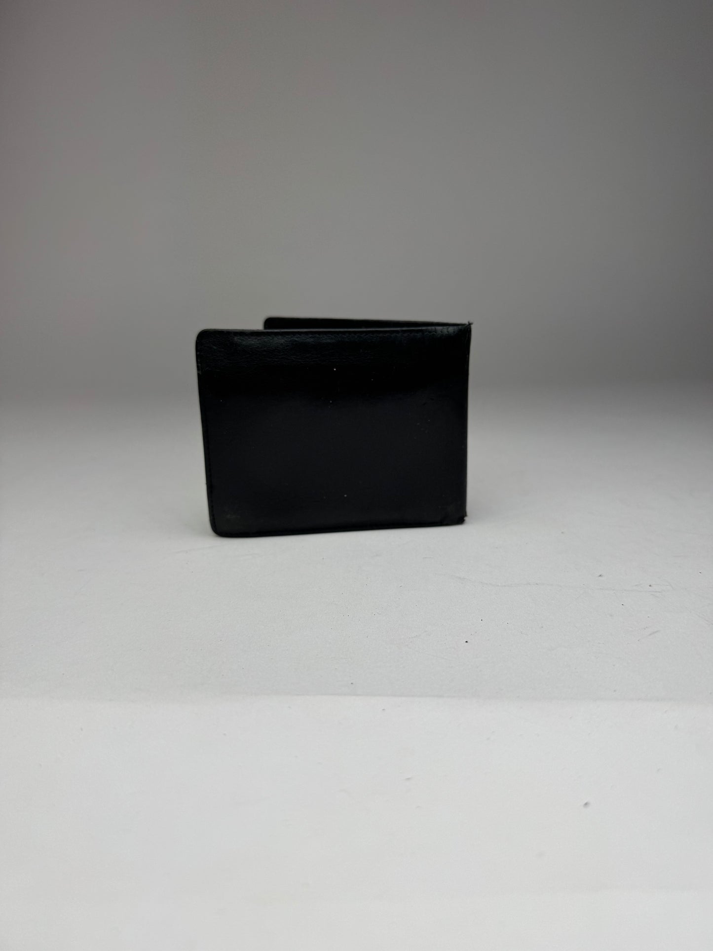 Vintage Leather Wallet Black