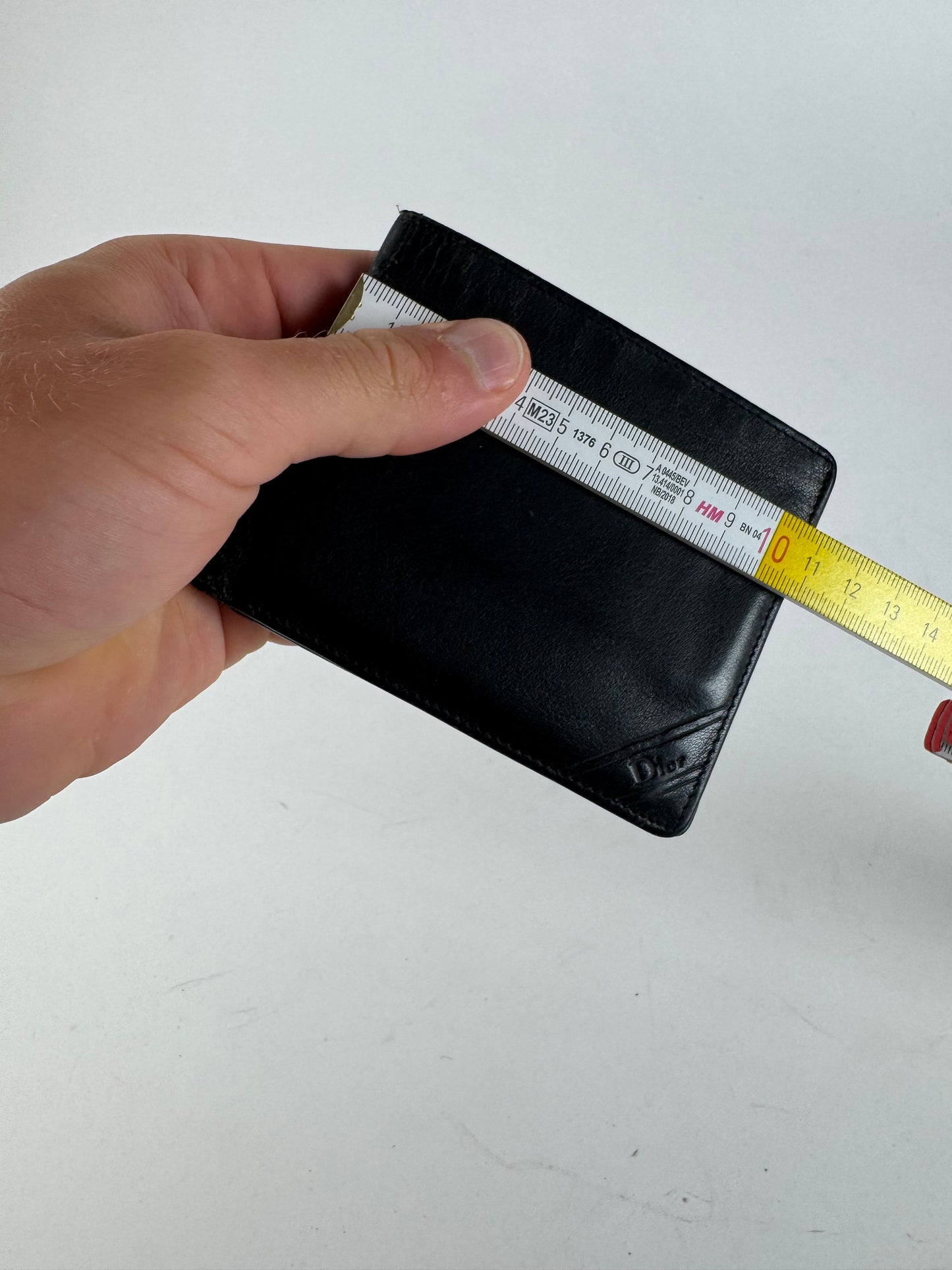 Vintage Leather Wallet Black