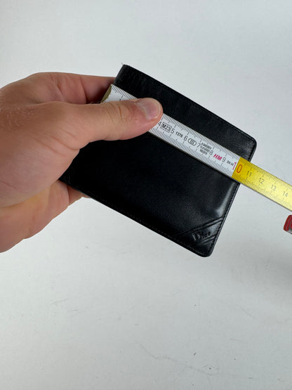 Vintage Leather Wallet Black