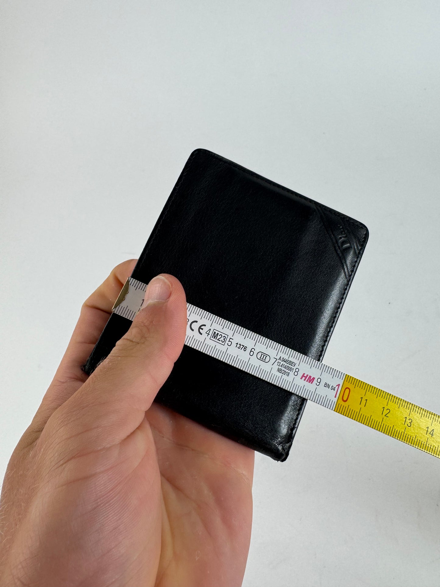 Vintage Leather Wallet Black