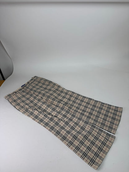 Vintage Burberry Woman’s Novacheck Cotton wide Pants 38/M