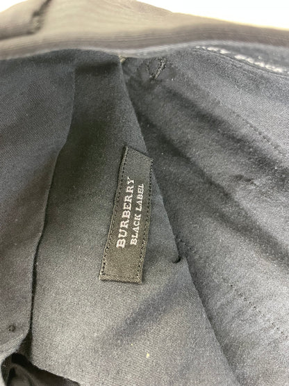 Vintage Burberry Men's Wool Blend Trousers Navy XL