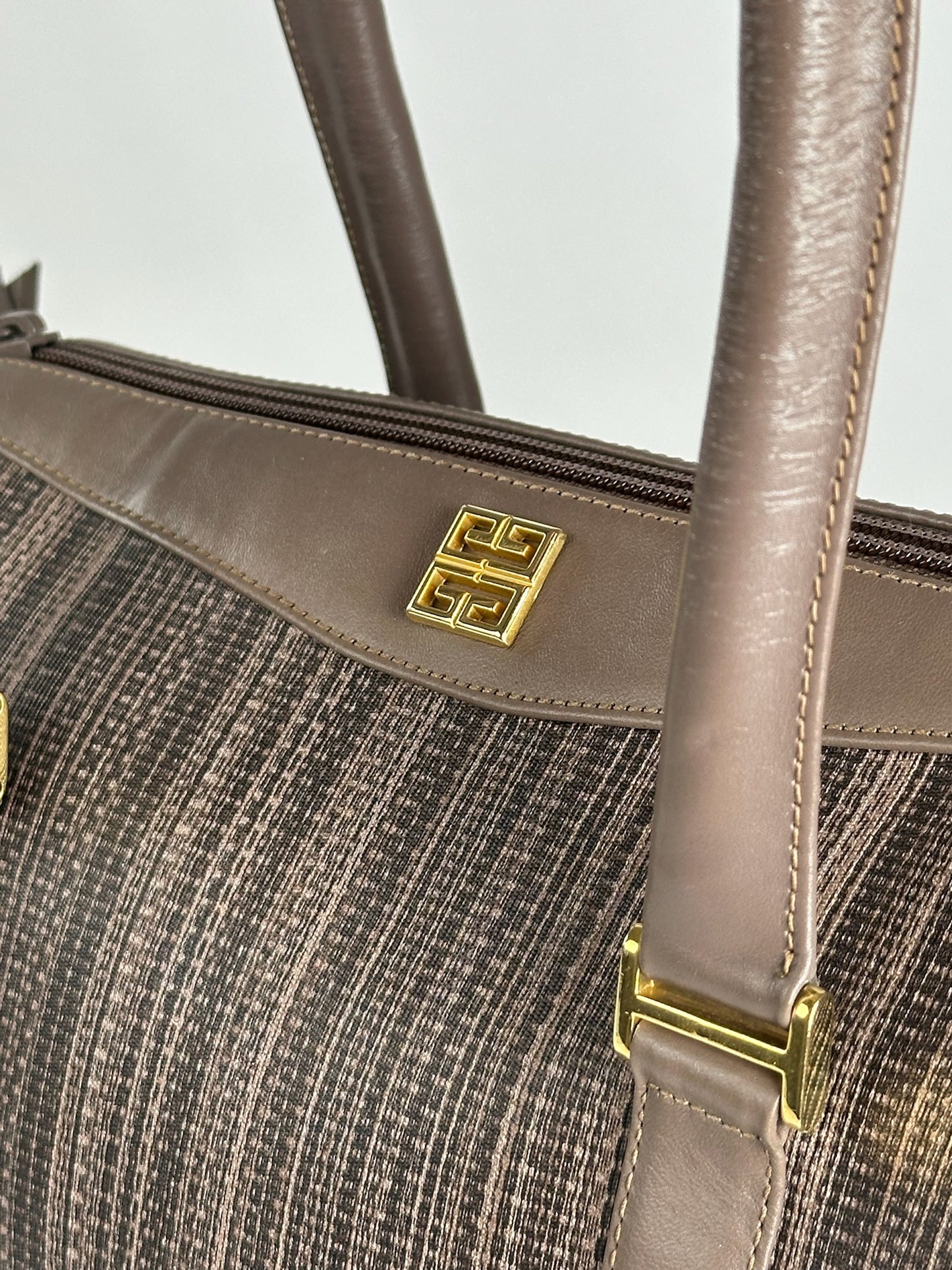 Vintage Givenchy Leather bag brown