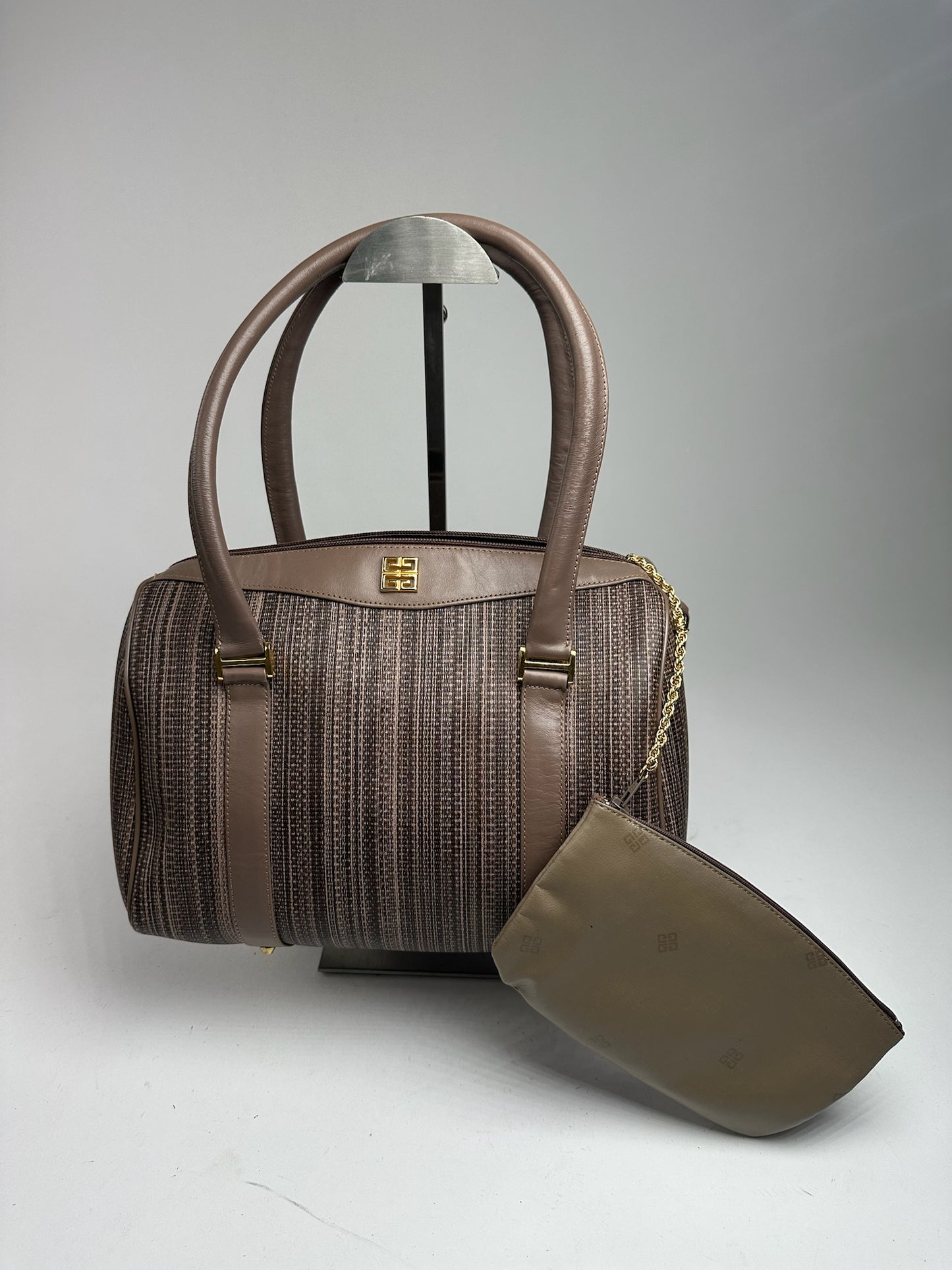 Vintage Givenchy Leather bag brown