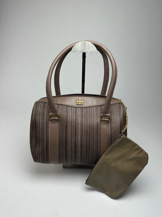 Vintage Givenchy Leather bag brown