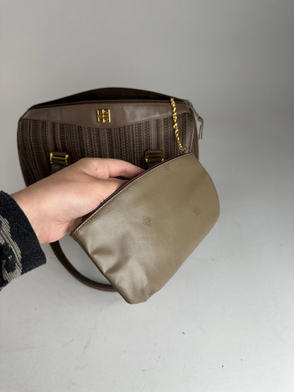 Vintage Givenchy Leather bag brown