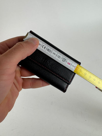 Vintage Givenchy Key Holder Leather navy red