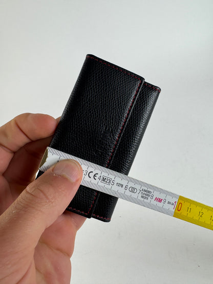 Vintage Givenchy Key Holder Leather navy red