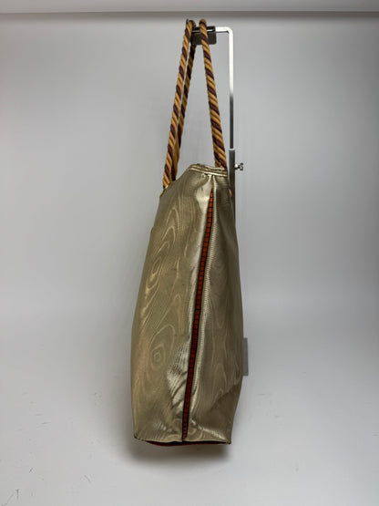 Vintage Loewe Madrid Leather Bag Golden Brown