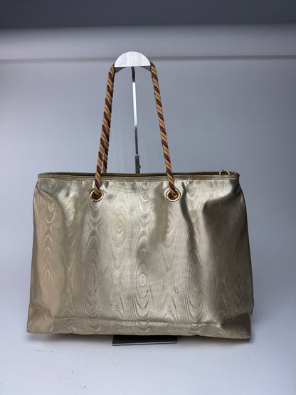 Vintage Loewe Madrid Leather Bag Golden Brown