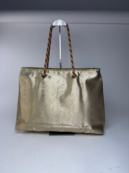 Vintage Loewe Madrid Leather Bag Golden Brown