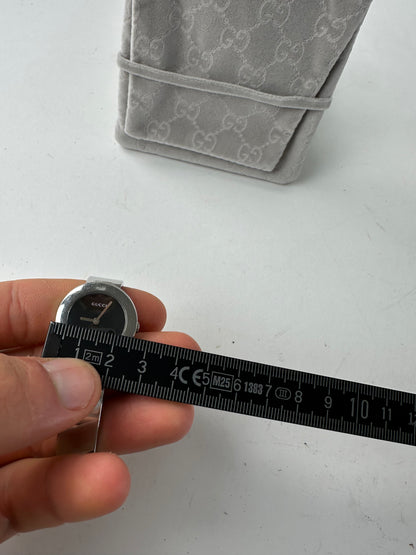 Vintage Gucci Quartz Steel Watch silver