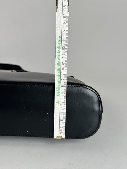 Vintage Givenchy 4G leather bag black