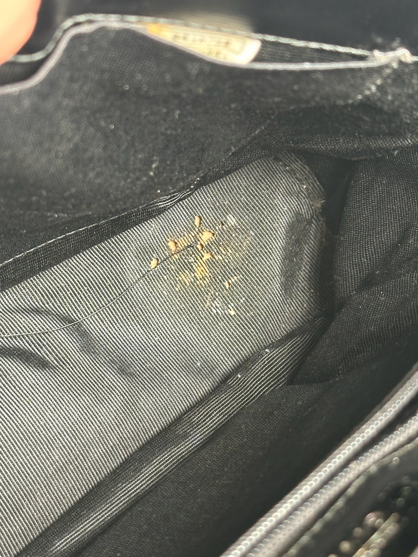 Vintage Givenchy 4G leather bag black