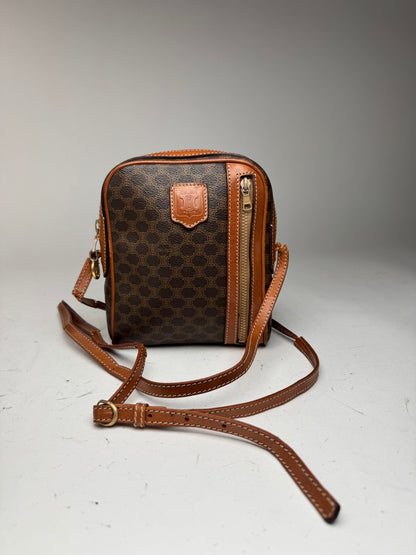 Sac Céline Triomphe Monogram Vintage Marron