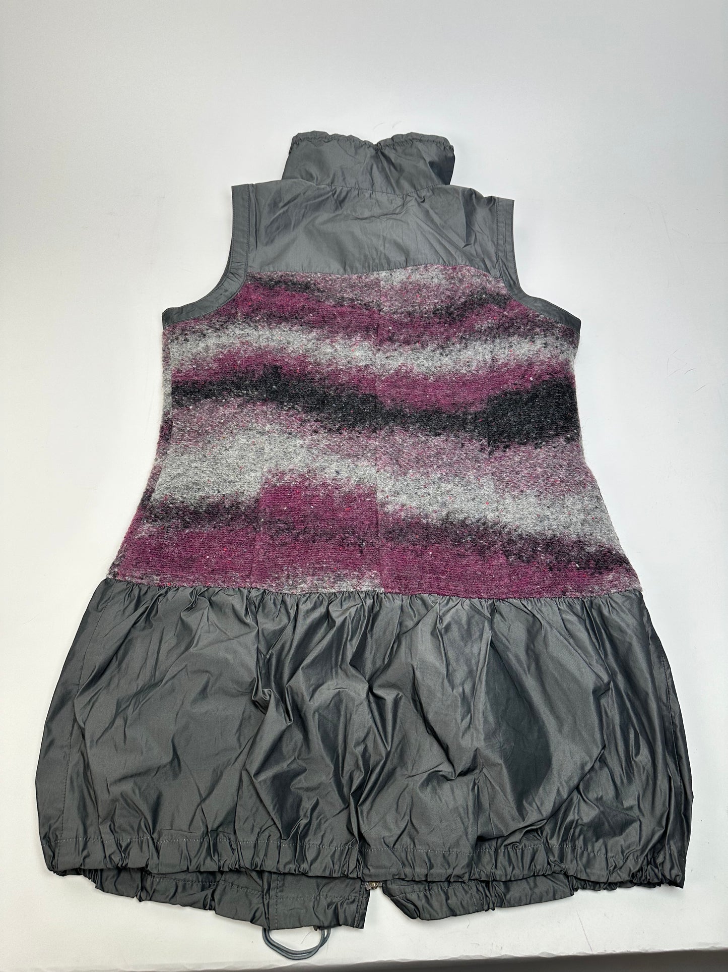 Vintage Kansai Yamamoto Wool-Blend Dress Grey Purple S