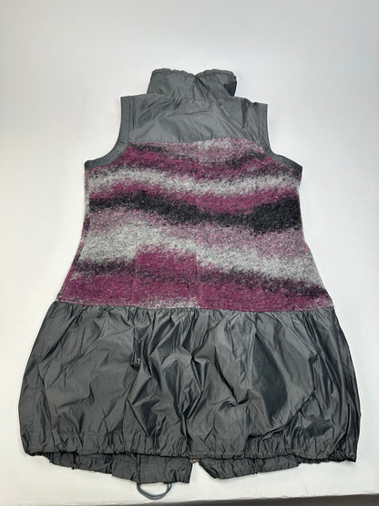 Vintage Kansai Yamamoto Wool-Blend Dress Grey Purple S