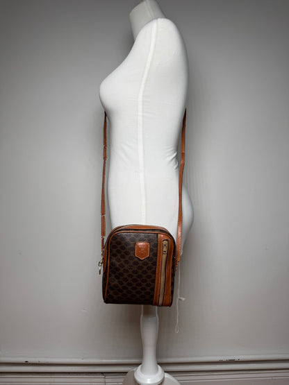 Sac Céline Triomphe Monogram Vintage Marron