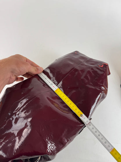 Vintage Loewe Amazona Patent Leather bag purple