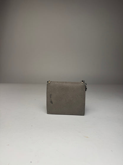 Vintage Stella Mc Cartney Vegan Leather Card Holder / Wallet Grey