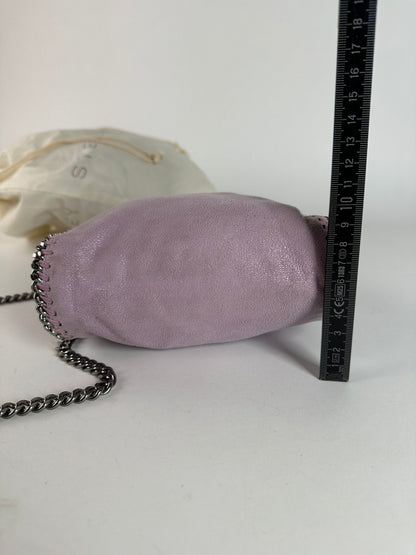 Vintage Stella McCartney Falabella Mini Crossbody Bag Vegan Leather Lilac