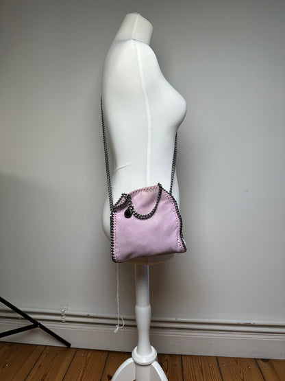 Vintage Stella McCartney Falabella Mini Crossbody Bag Vegan Leather Lilac