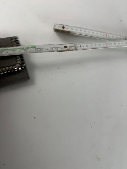 Vintage Stella Mc Cartney Vegan Leather Card Holder / Wallet Grey