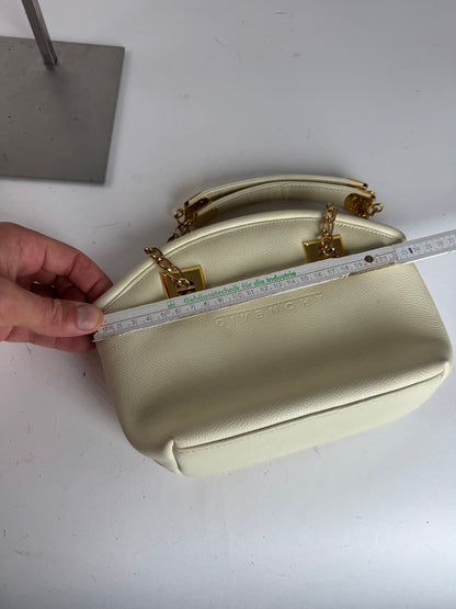Sac vintage en cuir blanc Givenchy