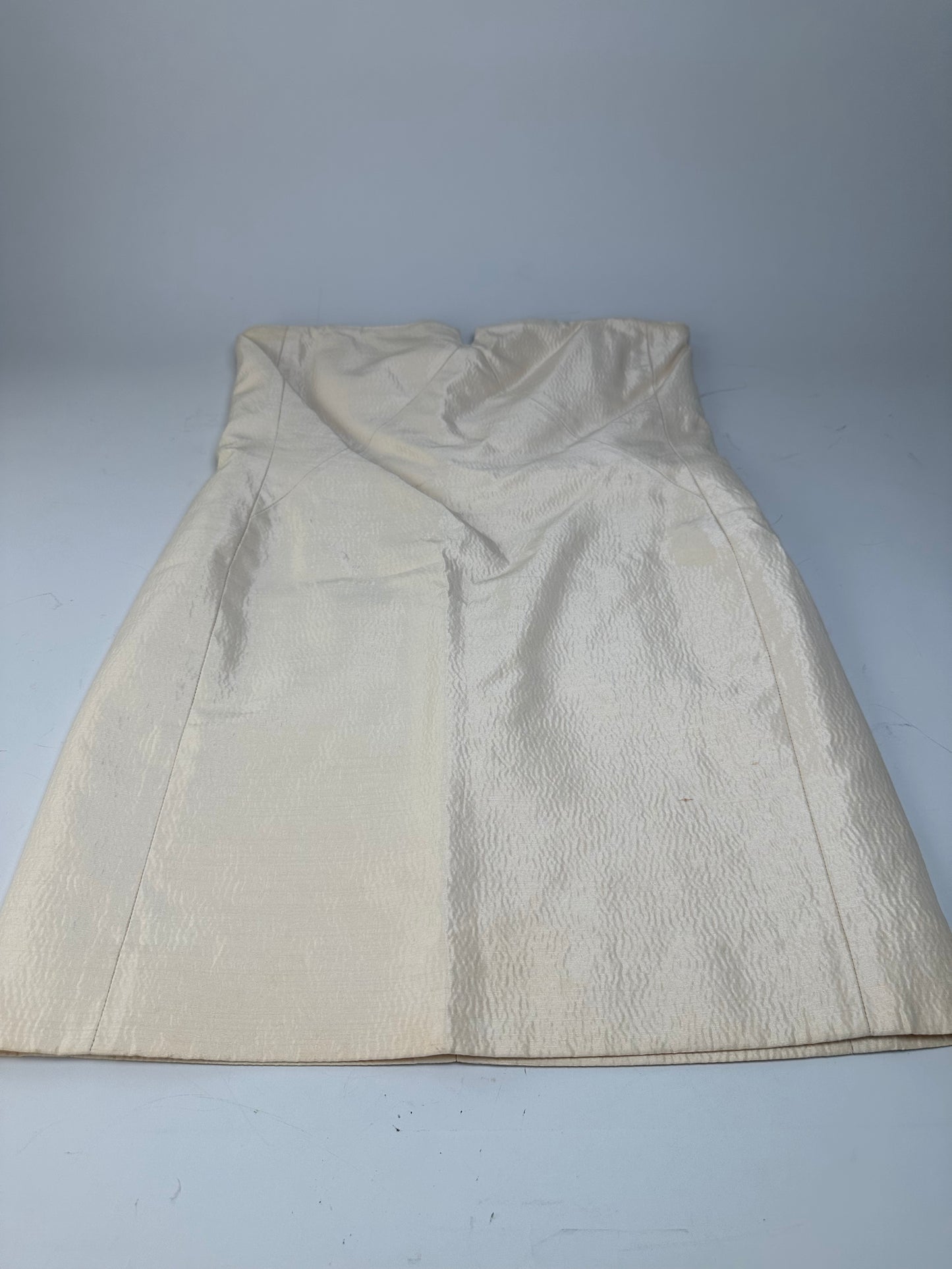Vintage Celine Viscose Silk Dress Cream L