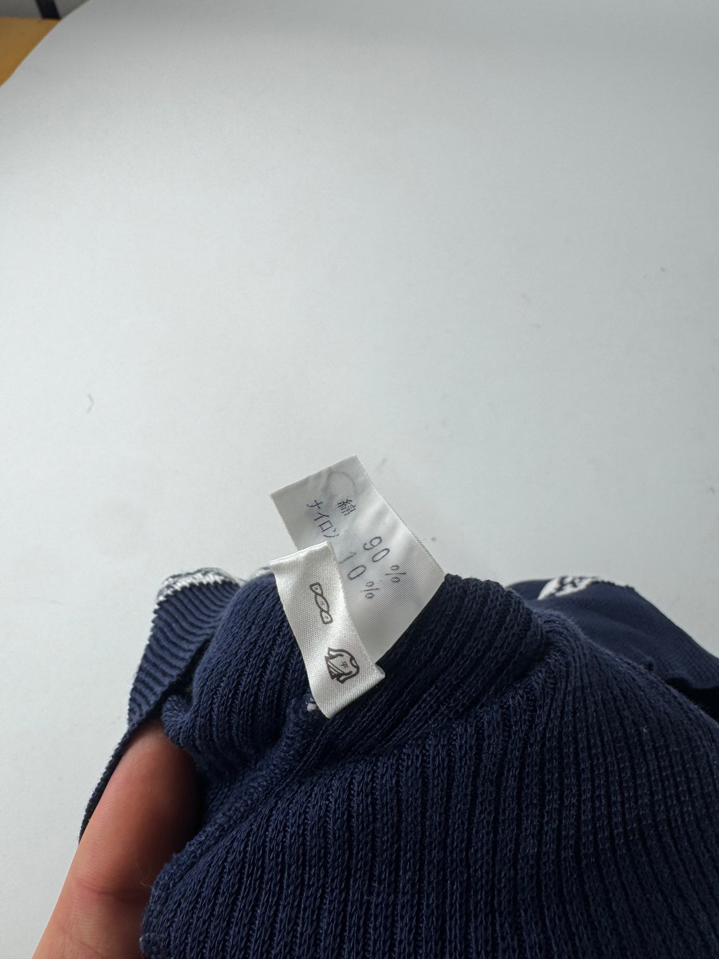 Vintage Dior Oblique Monogram Navy Vest / Top M