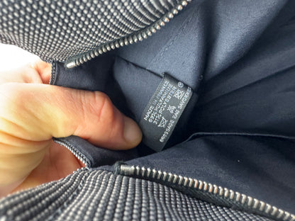 Vintage Hermes Paris Clutch Anthracite Black